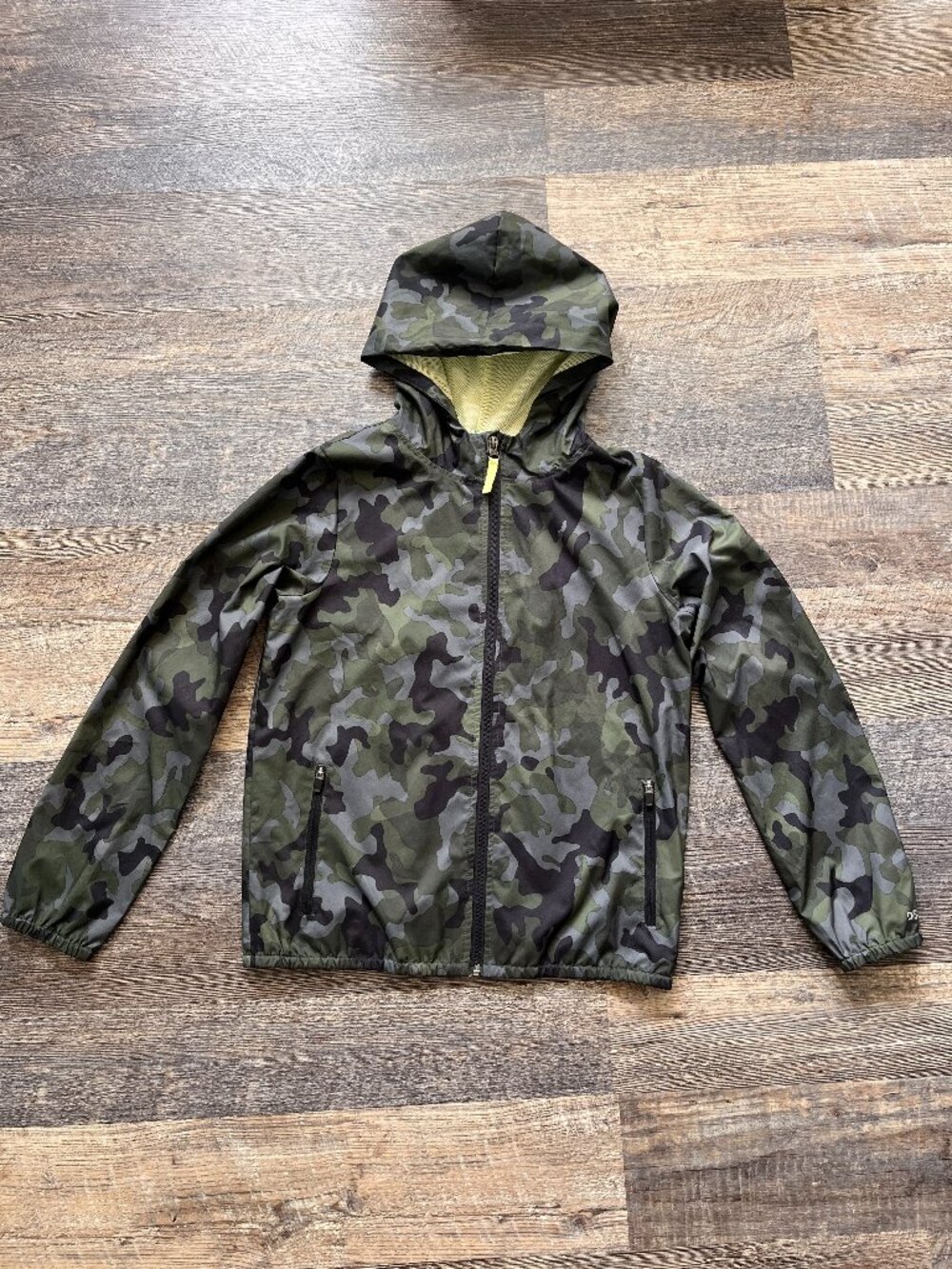 EUC Dick's Sporting Goods Boy's Camo Windbreaker Jacket L
